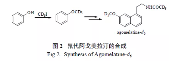 氘标记药物分子的合成进展(图2)
